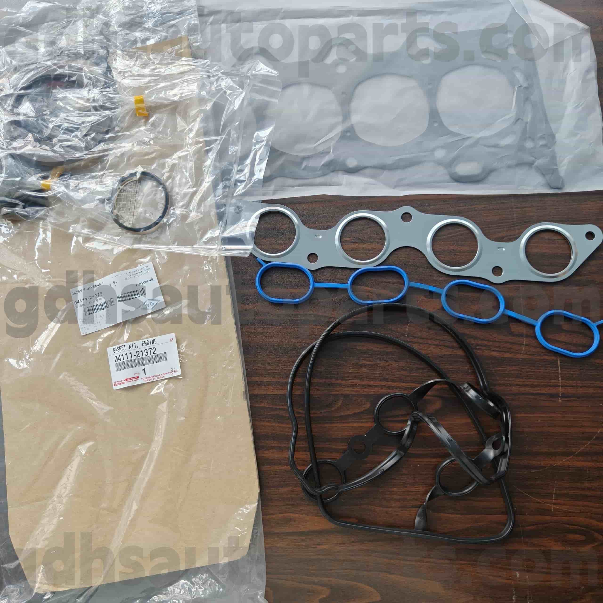04111-21372 TOYOTA GENUINE PARTS Engine Overhaul Kit for YARIS, COROLLA