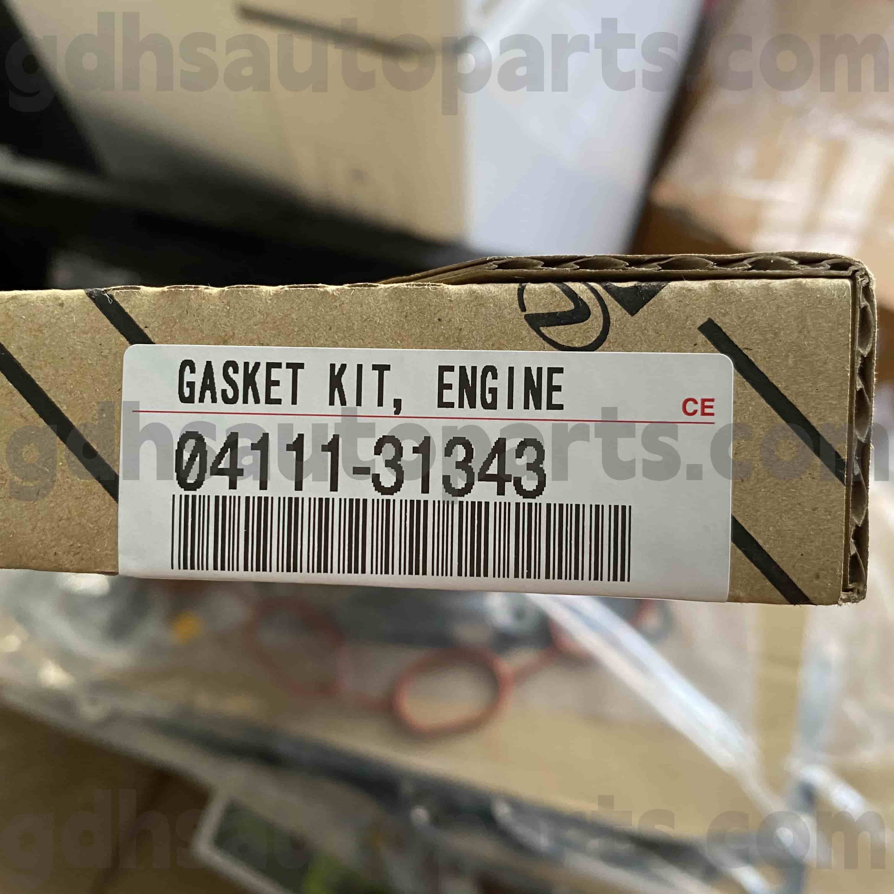 04111-31343 TOYOTA GENUINE PARTS Engine Overhaul Kit for FORTUNER, HILUX, LAND CRUISER PRADO