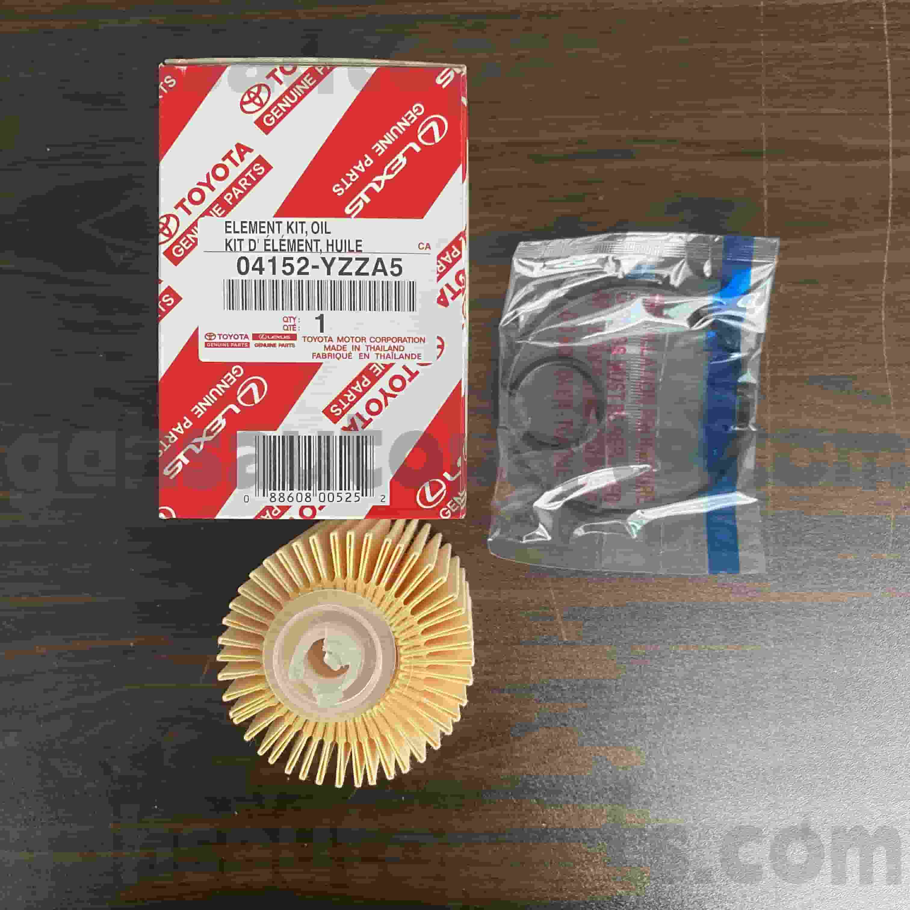04152-YZZA5 TOYOTA GENUINE PARTS Oil Filter for TOYOTA