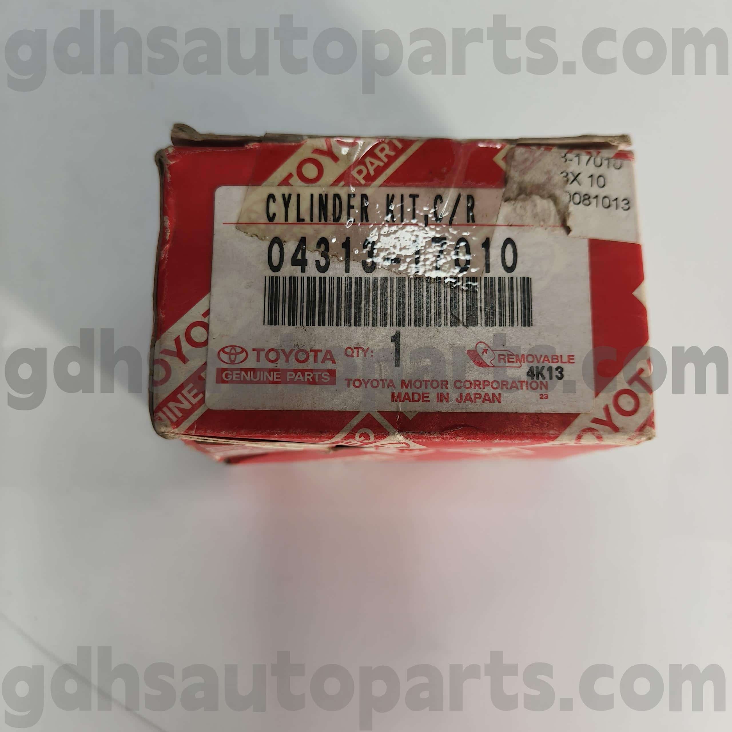 04313-17010 Toyota Genuine Parts Clutch slave cylinder repair kit for CAMRY (NAP) Chassis NO. CDE120