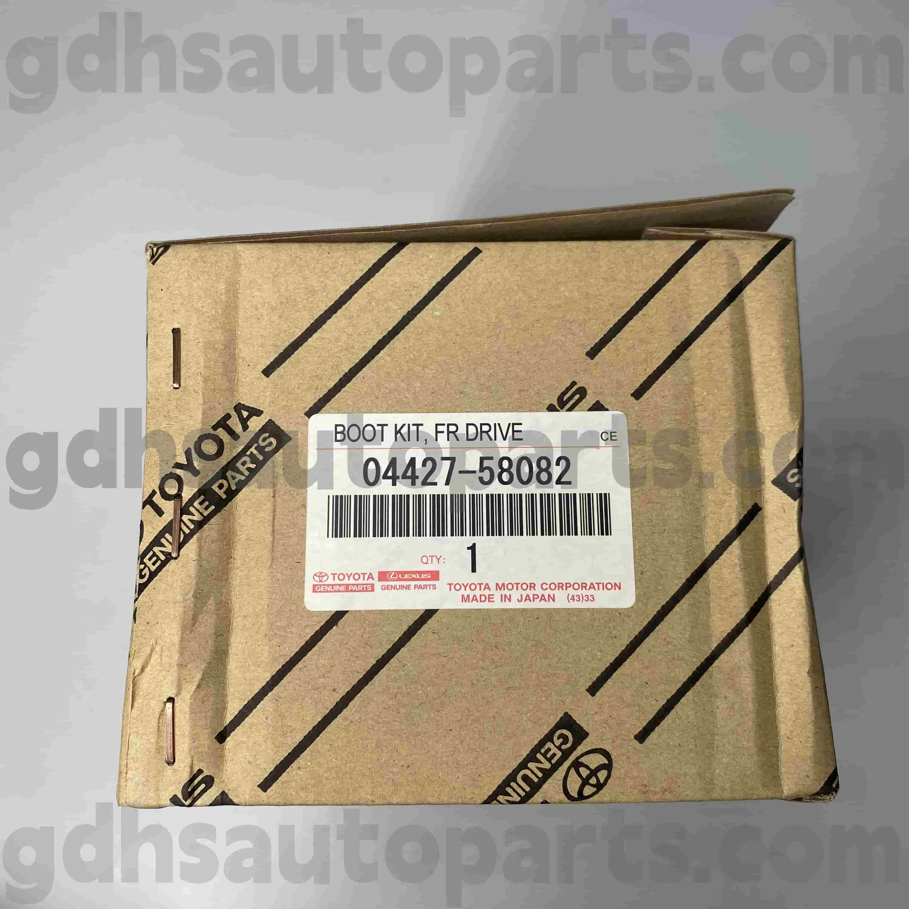 04427-58082 Toyota Genuine Parts Front passenger-side CV boot for ALPHARD Chassis NO. GGH30
