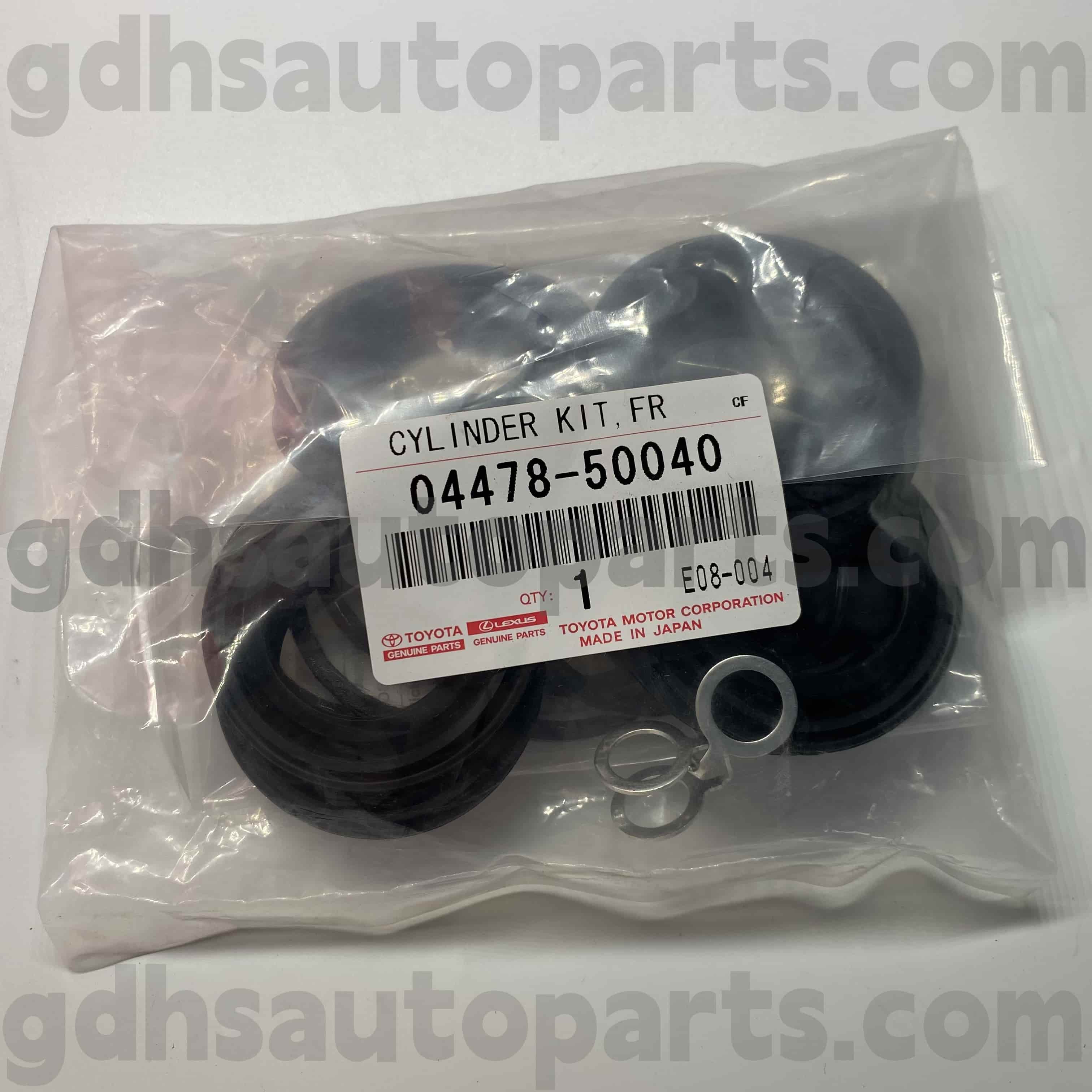 04478-50040 Toyota Genuine Parts Front brake cylinder repair kit for LS460/460L, LS600H/600HL Chassis NO. USF4# UVF4#