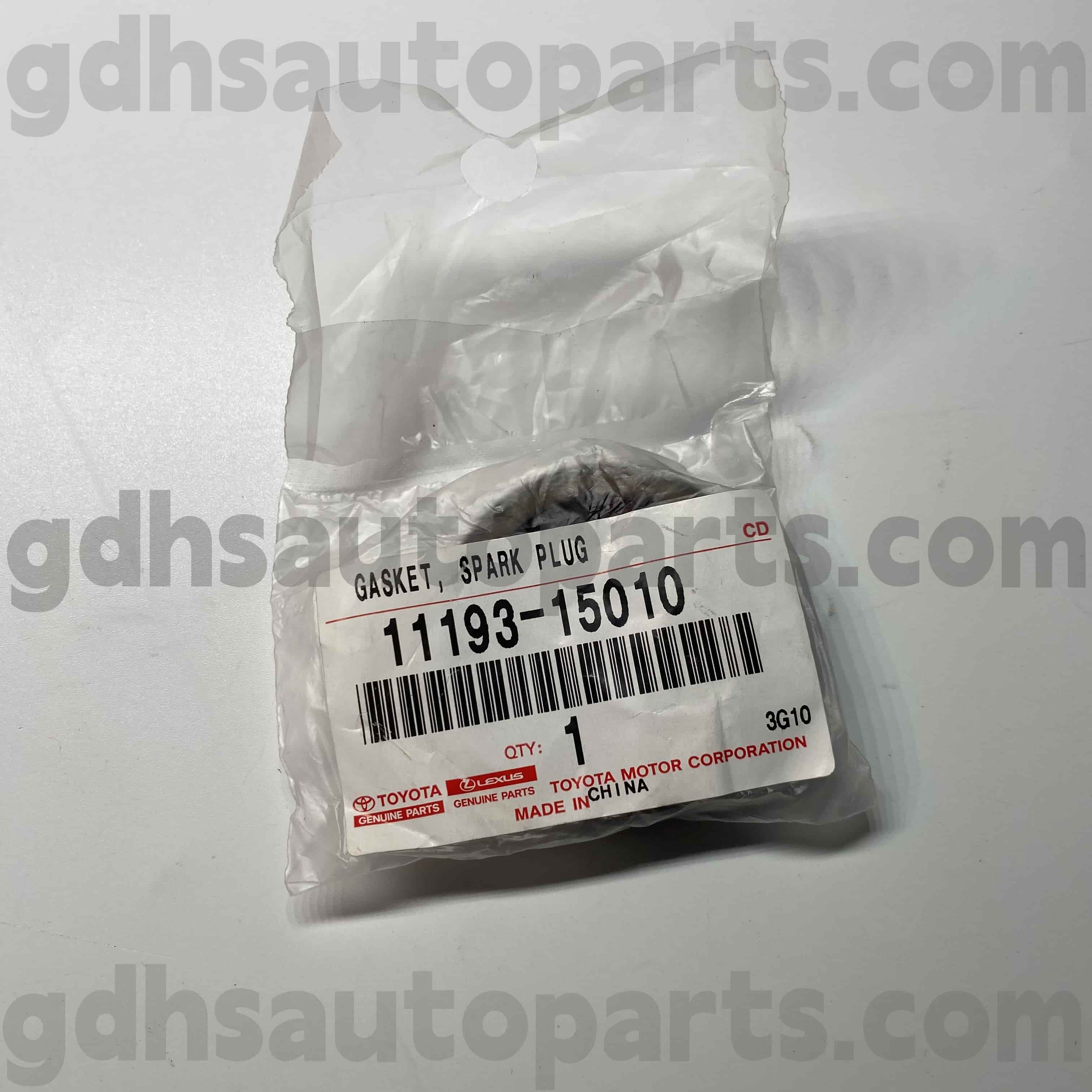 11193-15010 Toyota Genuine Parts Spark plug rubber ring for CARINA 2, CELICA, COROLLA Chassis NO. RZJ FZJ TCR UC
