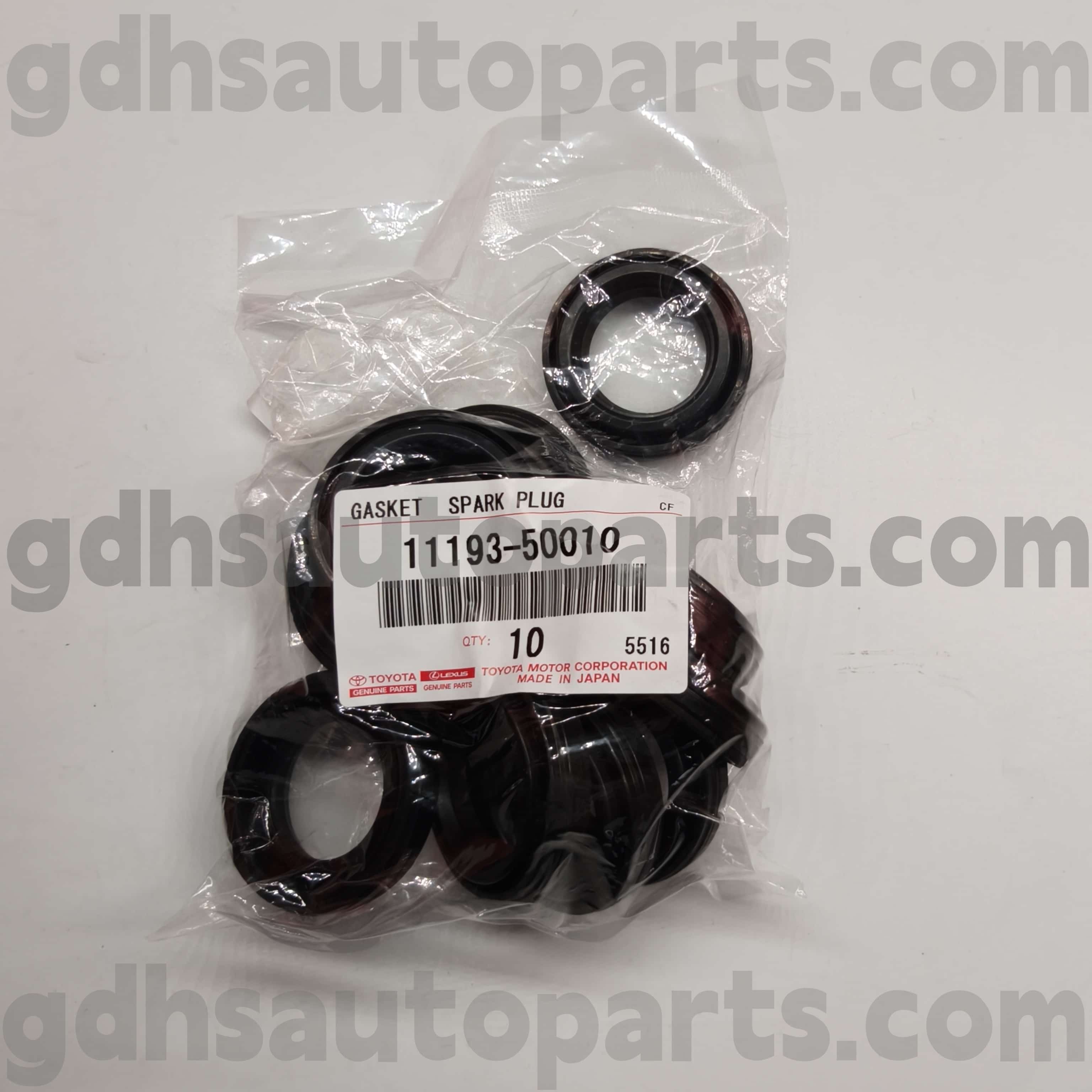11193-50010 Toyota Genuine Parts Spark Plug Tube Seal for LEXUS SC430，LEXUS GS300/430 Chassis NO.2UZFE..UZJ100