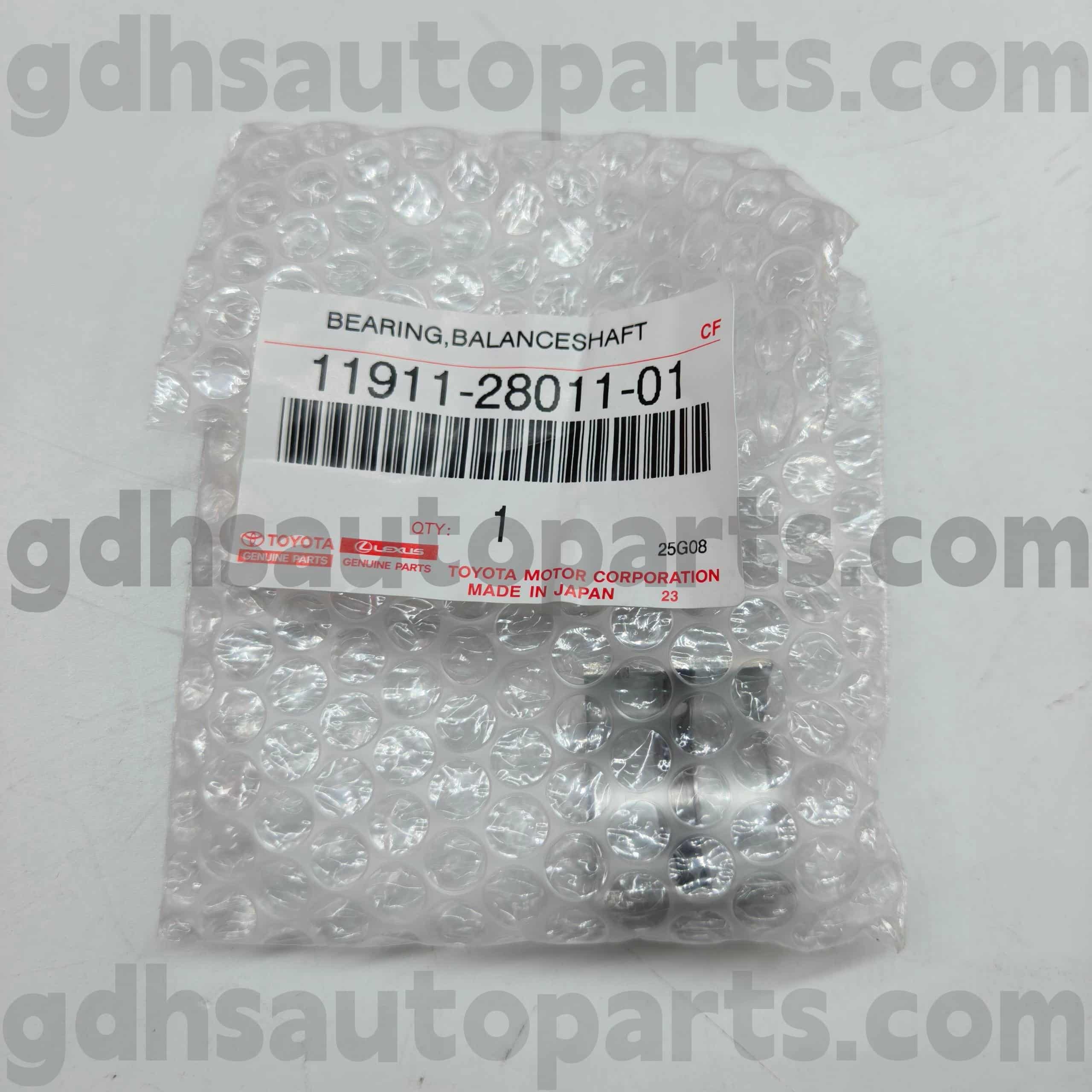 11911-28011-01 Toyota Genuine Parts Balance Shaft Bearing for CAMRY, HARRIER, RAV4, PREVIA Chassis NO.ACV4# ACR50 AC