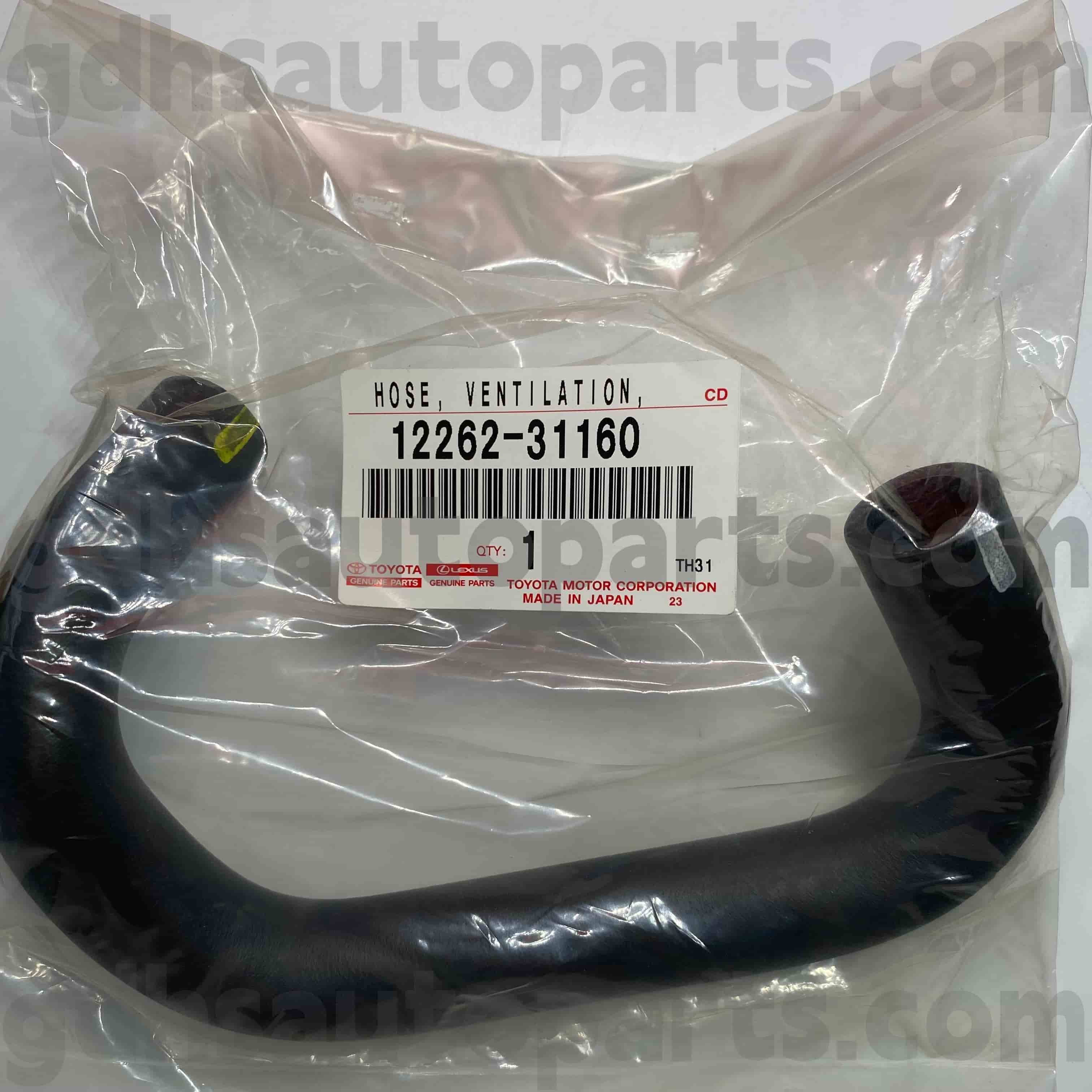 12262-31160 Toyota Genuine Parts Exhaust Pipe for LAND CRUISER Chassis NO.GRJ200