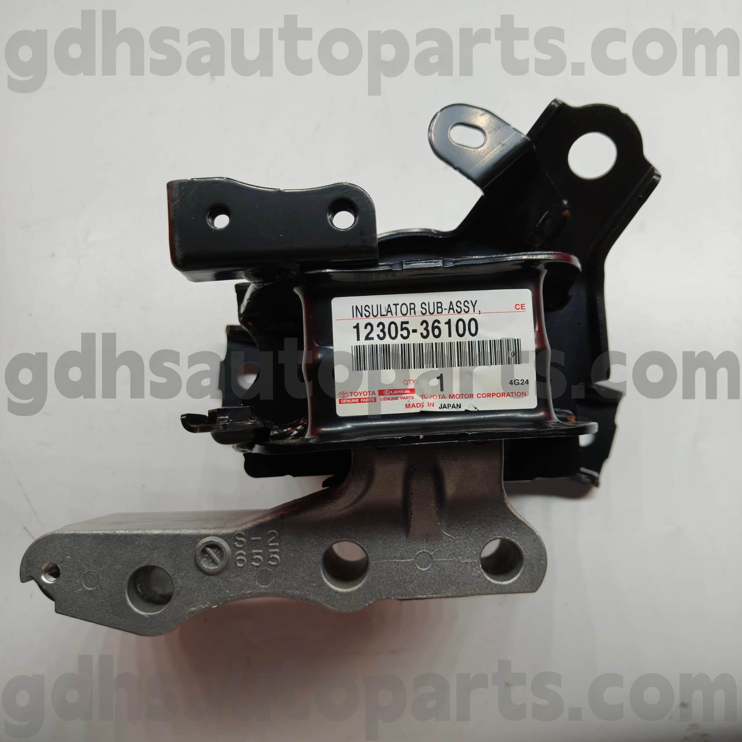 12305-36100 Toyota Genuine Parts Right Engine Mount for LEXUS RX450H/350200T Chassis NO.8ARFTS..AGL2#