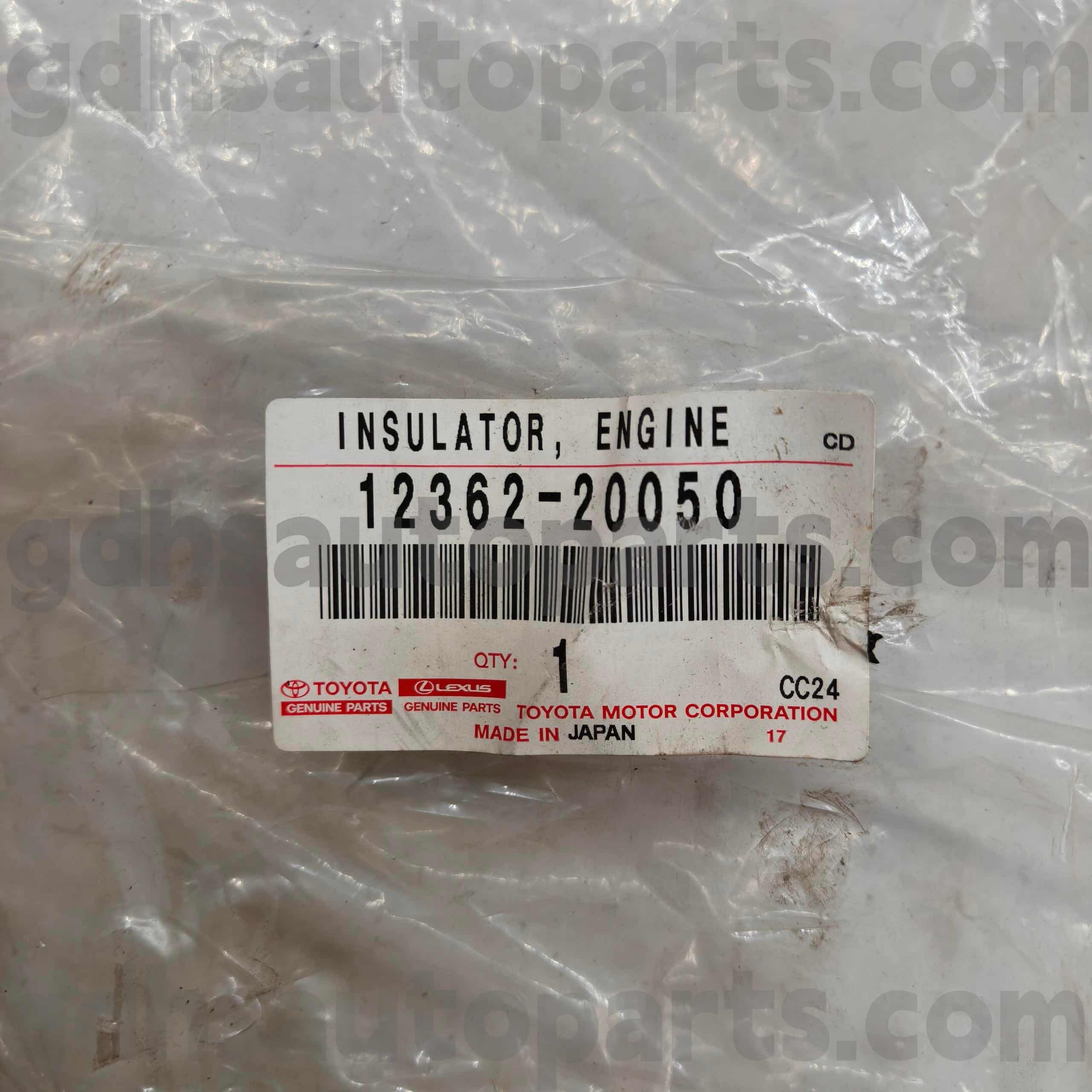12362-20050 Toyota Genuine Parts Engine Mount for HARRIER, KLUGER L/V, LEXUS RX300/330/350 Chassis NO.MCU35