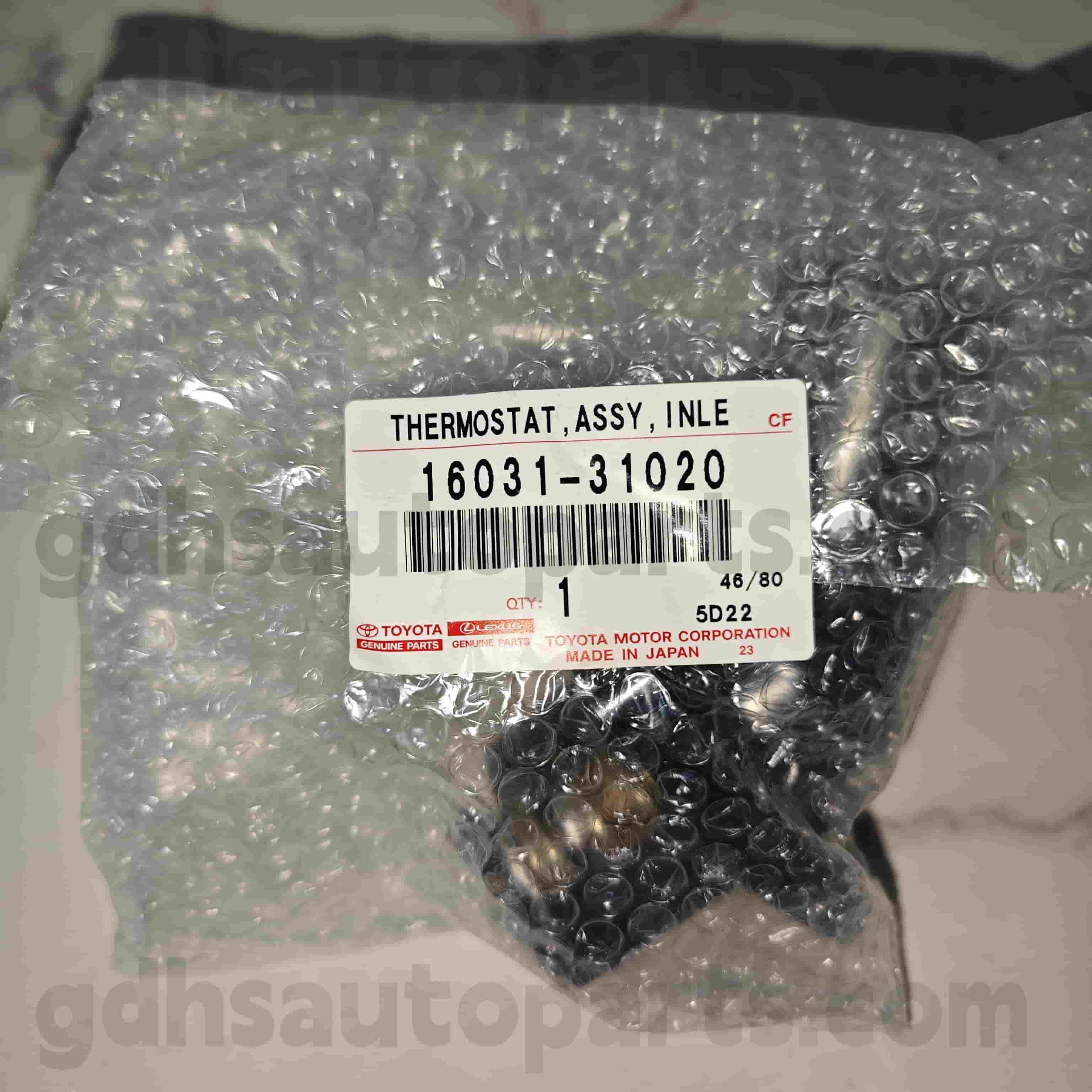 16031-31020 Toyota Genuine Parts Thermostat for LEXUS GS30/35/43/460、CROWN/HYBRID Chassis NO. 3GRFE..GRS202