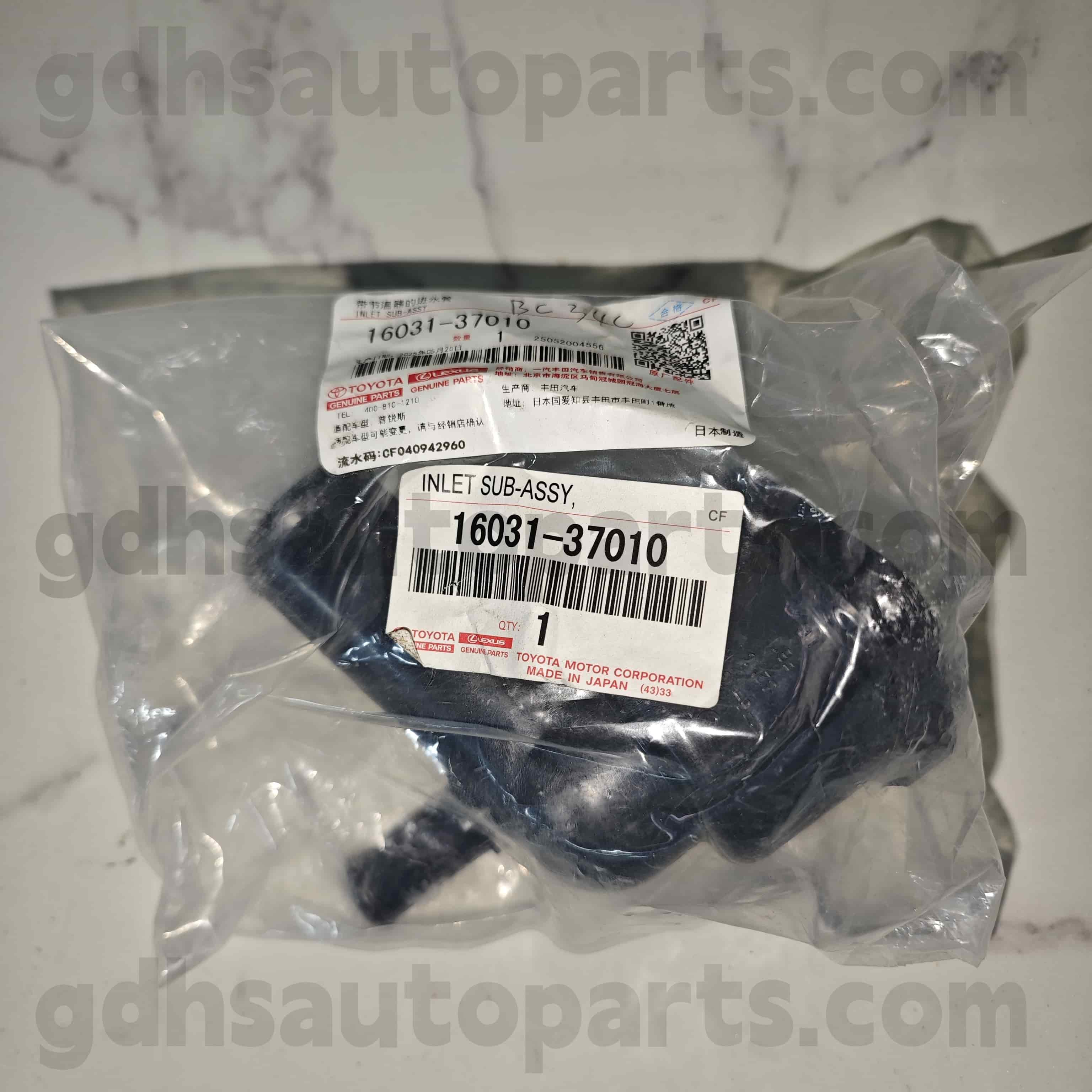 16031-37010 Toyota Genuine Parts Thermostat for PRIUS PHV、COROLLA Chassis NO. 2ZRFXE..ZVW50