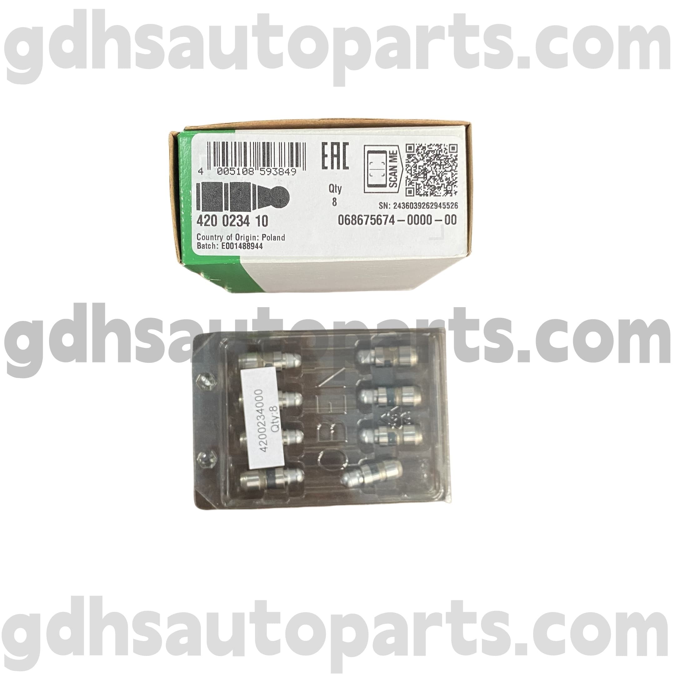 4200234100 Schaeffler INA Valve Lifter for Range Rover Evoque,Land Rover Discovery Sport OE NO. LR004168