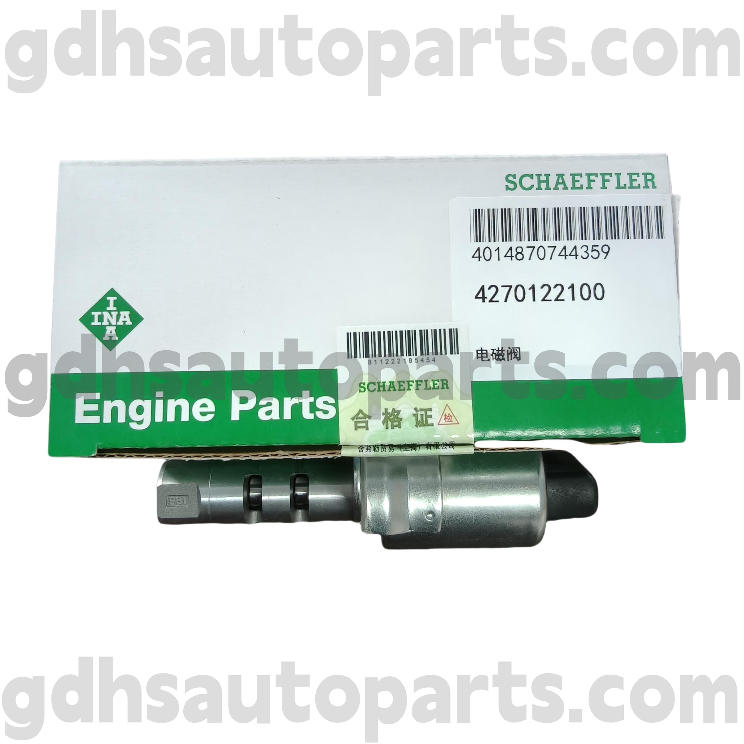 4270122100 Schaeffler INA Camshaft Solenoid Valve for Range Rover Evoque,Land Rover Freelander 2,Range Rover OE NO. LR025652