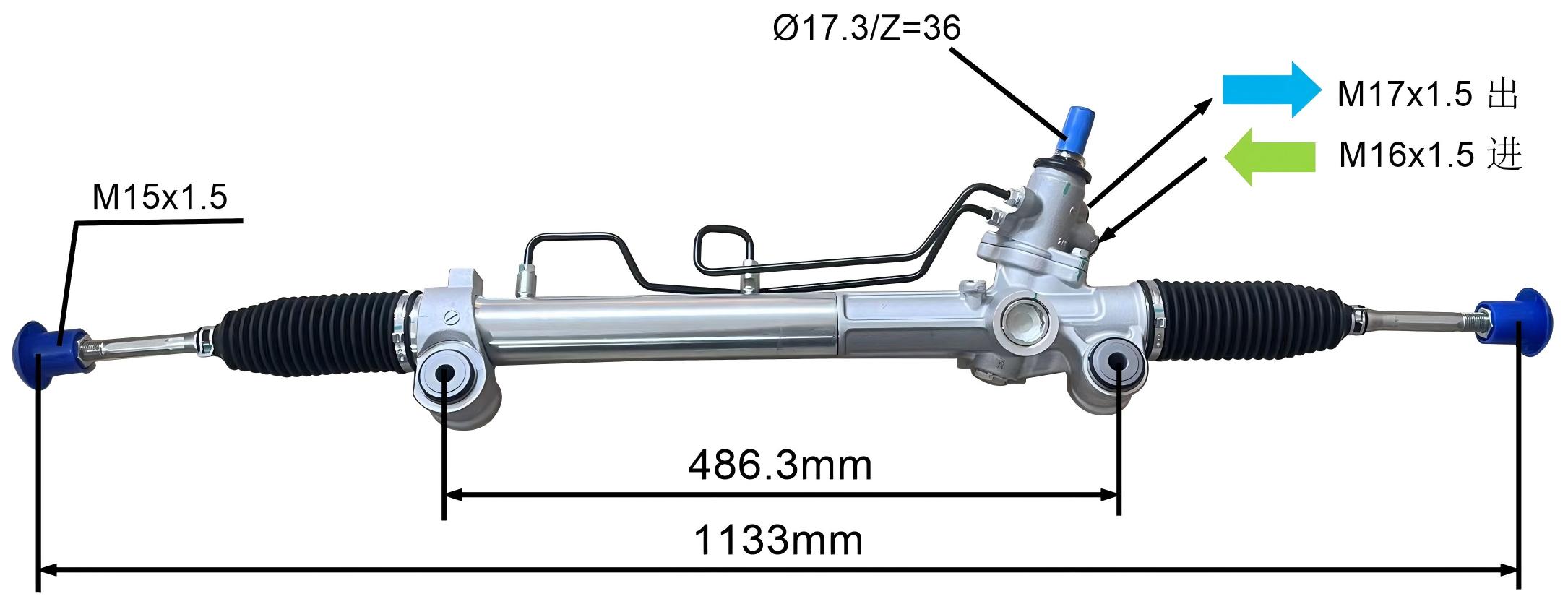 44200-06280 Toyota Genuine Parts Steering Gear for CAMRY Chassis NO. ACV40