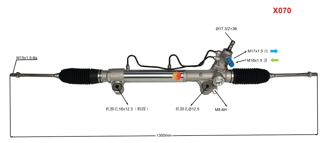44200-0K040 Automotive Steering Gear