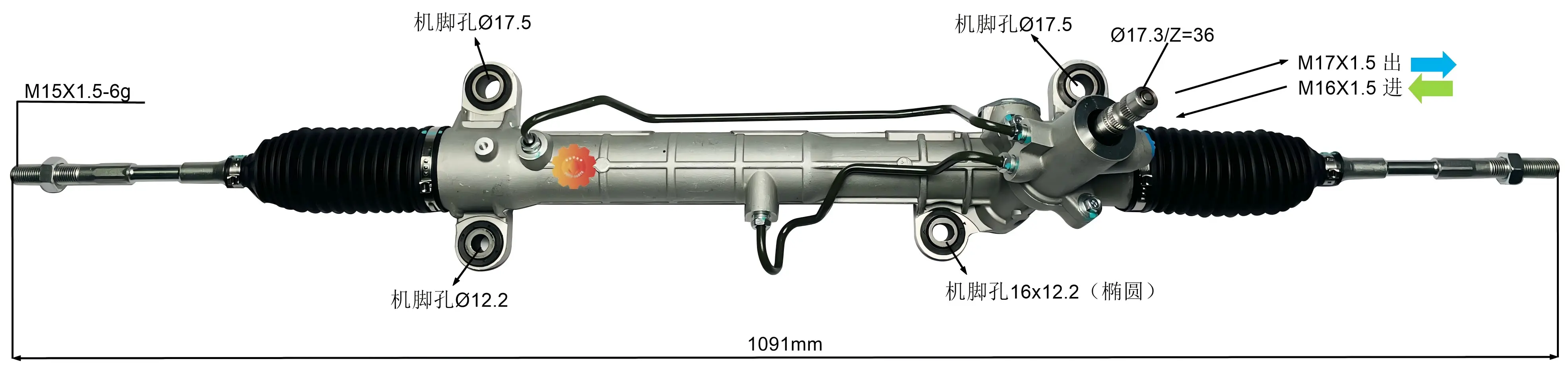 44250-05080 Toyota Genuine Parts Steering Gear for COROLLA