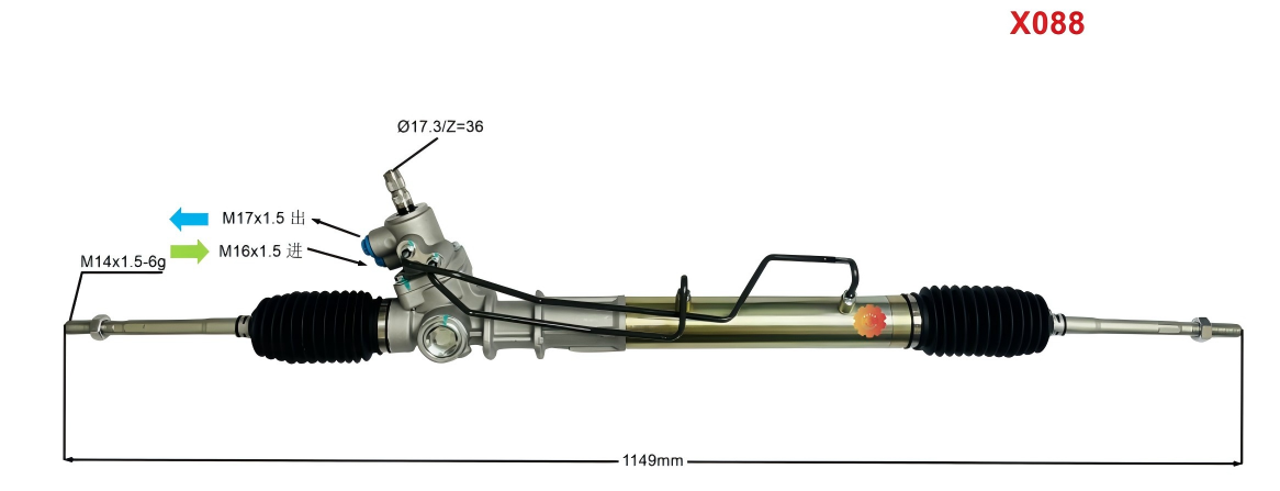 44250-22222  Aworks® automotive Steering Gear