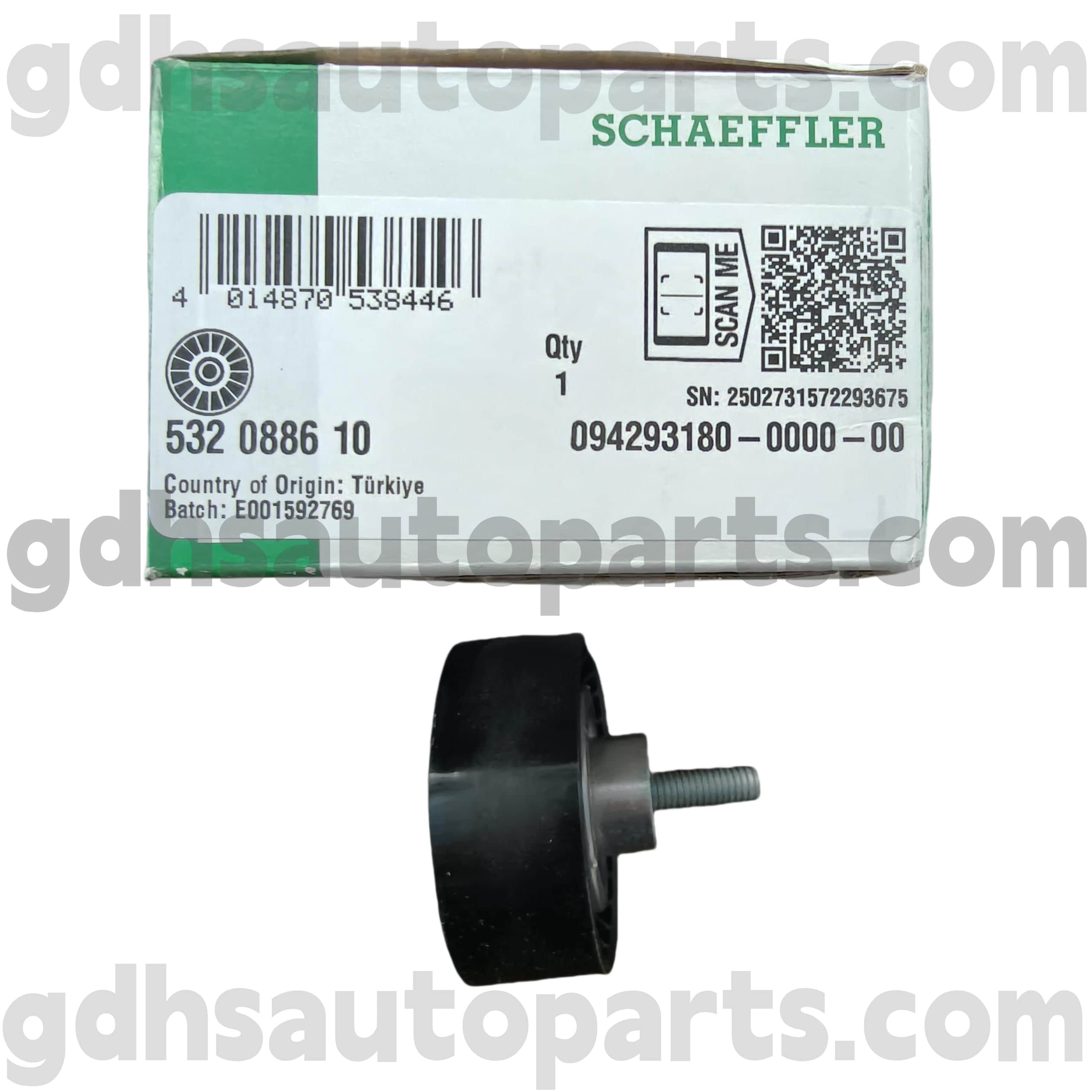 5320886100 Schaeffler INA Timing Belt Pulley for RANGE ROVER,RANGE ROVER SPORT, LAND ROVER DISCOVERY 4 OE NO.LR073726