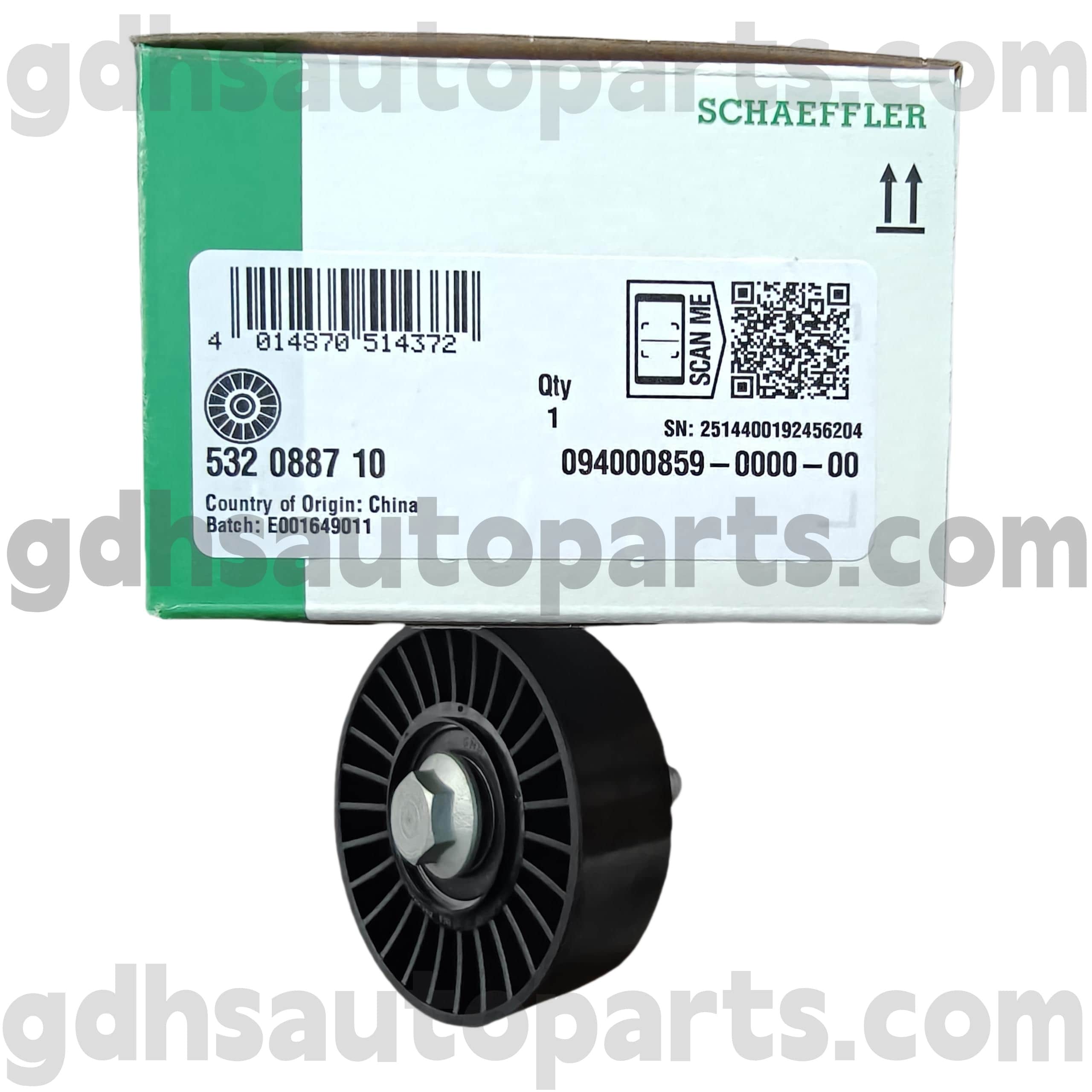 5320887100 Schaeffler INA Timing Belt Pulley for RANGE ROVER VELAR , NEW RANGE ROVER EVOQUE, RANGE ROVER EVOQUE OE NO.LR071758