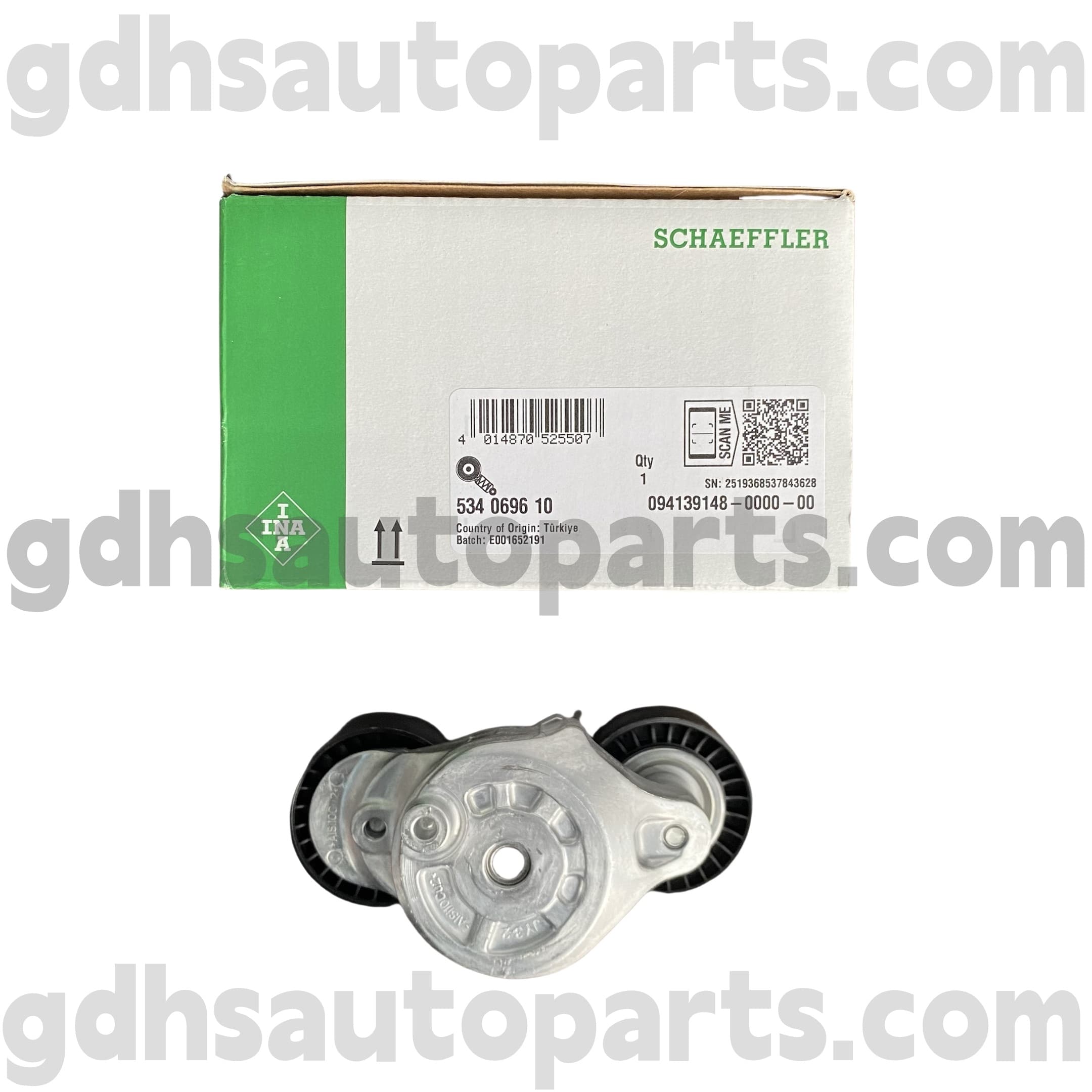 5340696100 Schaeffler INA Timing Belt Pulley for RANGE ROVER EVOQUE, DISCOVERY SPORT, LAND ROVER DISCOVERY 4 OE NO.LR114017