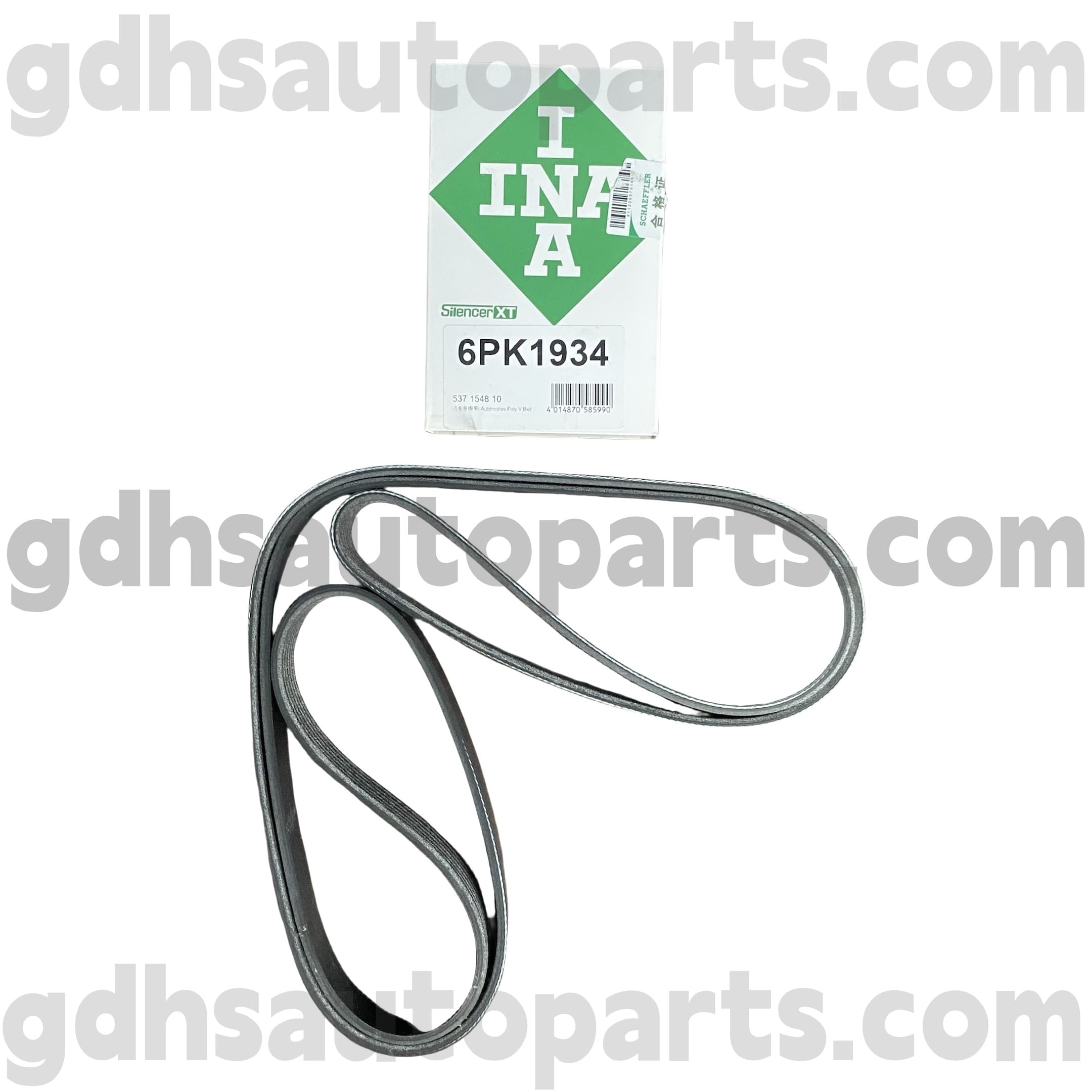 5371548100 Schaeffler INA Drive Belt for RANGE ROVER, RANGE ROVER SPORT,RANGE ROVER EVOQUE, RANGE ROVER VELAR OE NO.LR079263