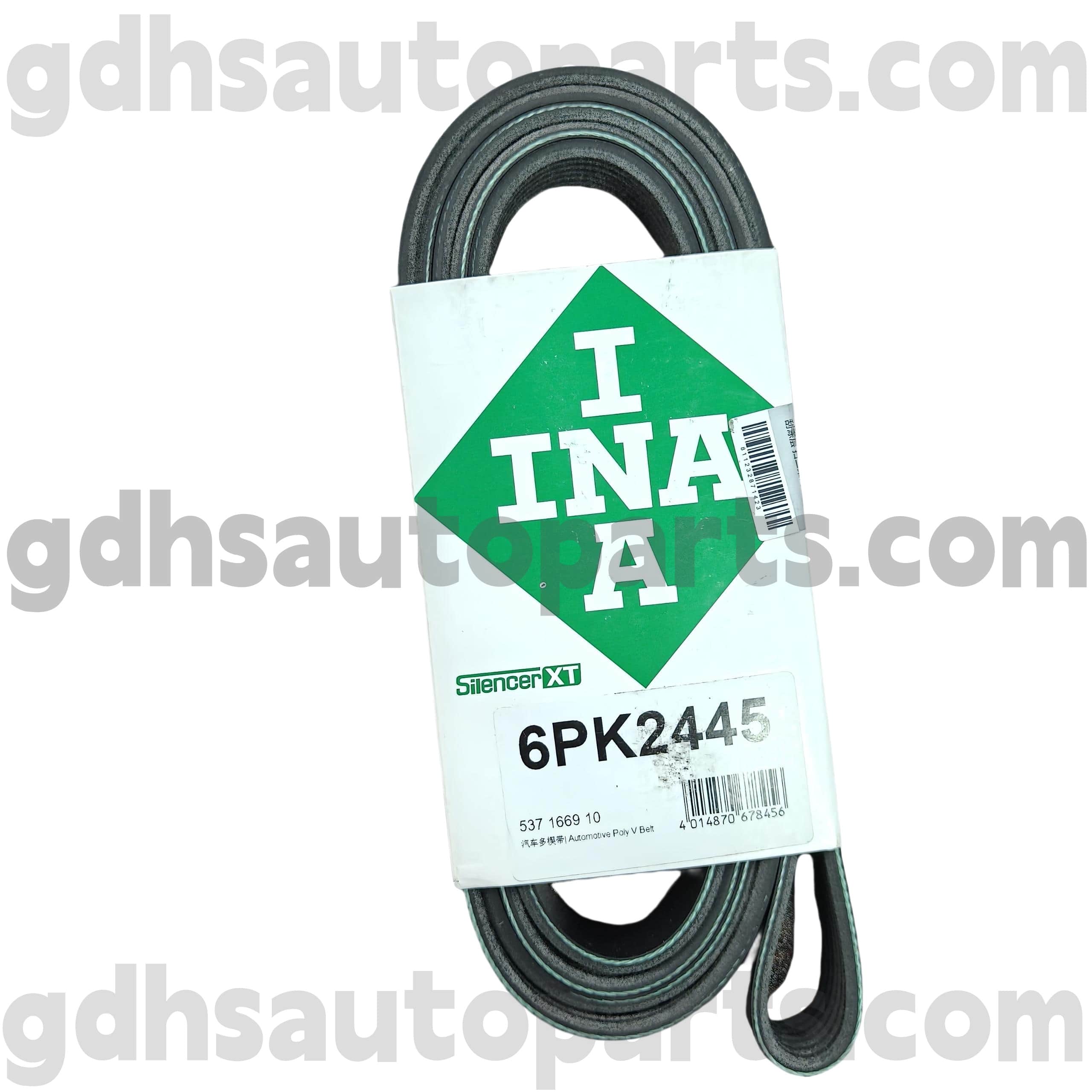 5371669100 Schaeffler INA Drive Belt for Range Rover, Range Rover Sport OE NO. LR035542