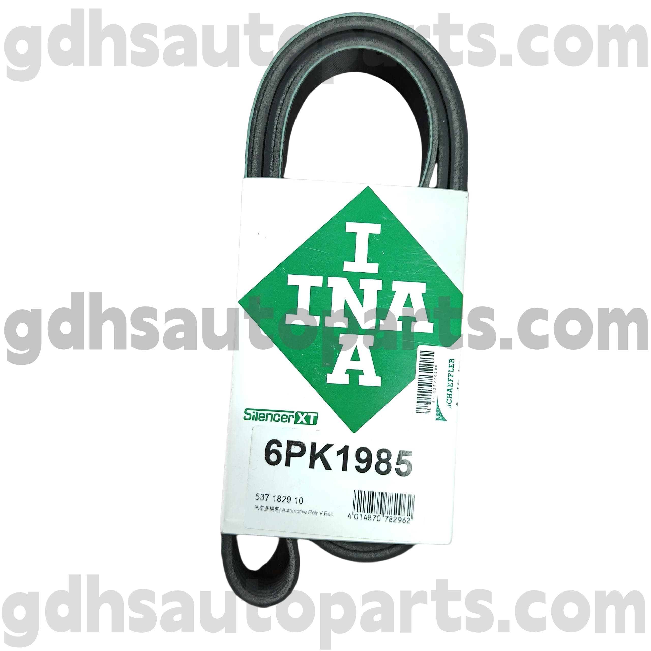 5371829100 Schaeffler INA Drive Belt for Range Rover, Range Rover Sport OE NO. LR035502
