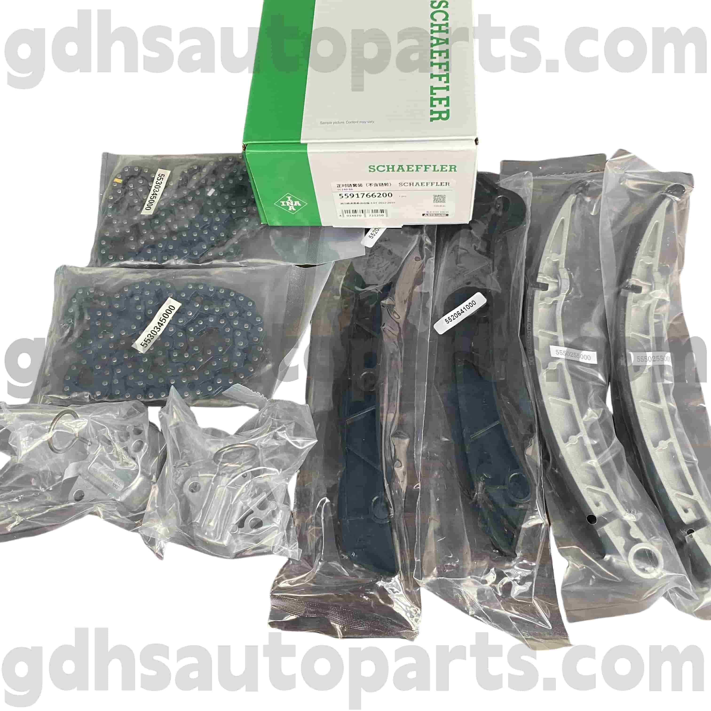 5591766200 Schaeffler INA Drive Belt Tensioner for RANGE ROVER, RANGE ROVER SPORT, RANGE ROVER EVOQUE, RANGE ROVER VELAR OE NO.LR095472