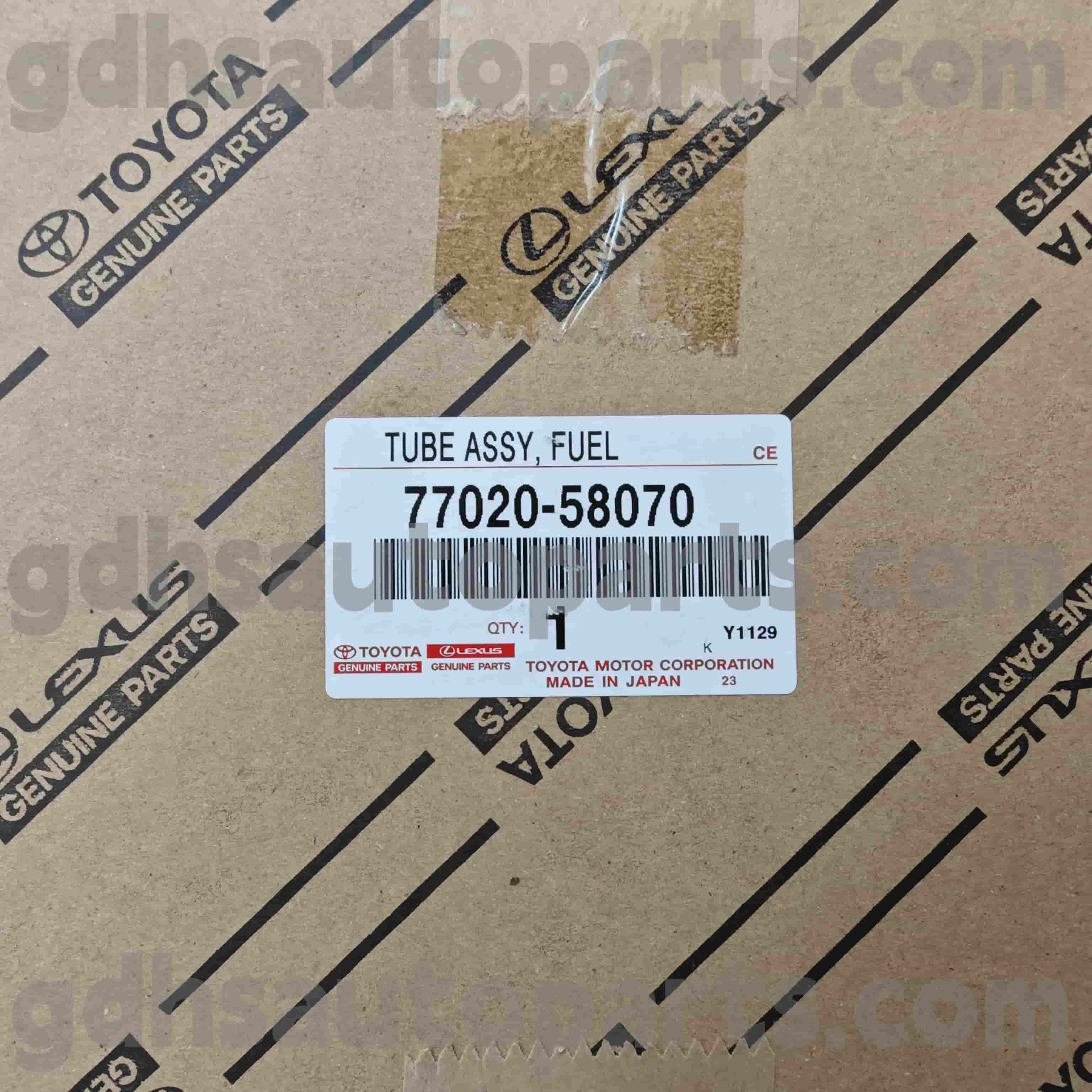 77020-58070 Toyota Genuine Parts Fuel Pump for ALPHARD/VELLFIRE、LEXUS LM350/LM300H Chassis NO. GGH30