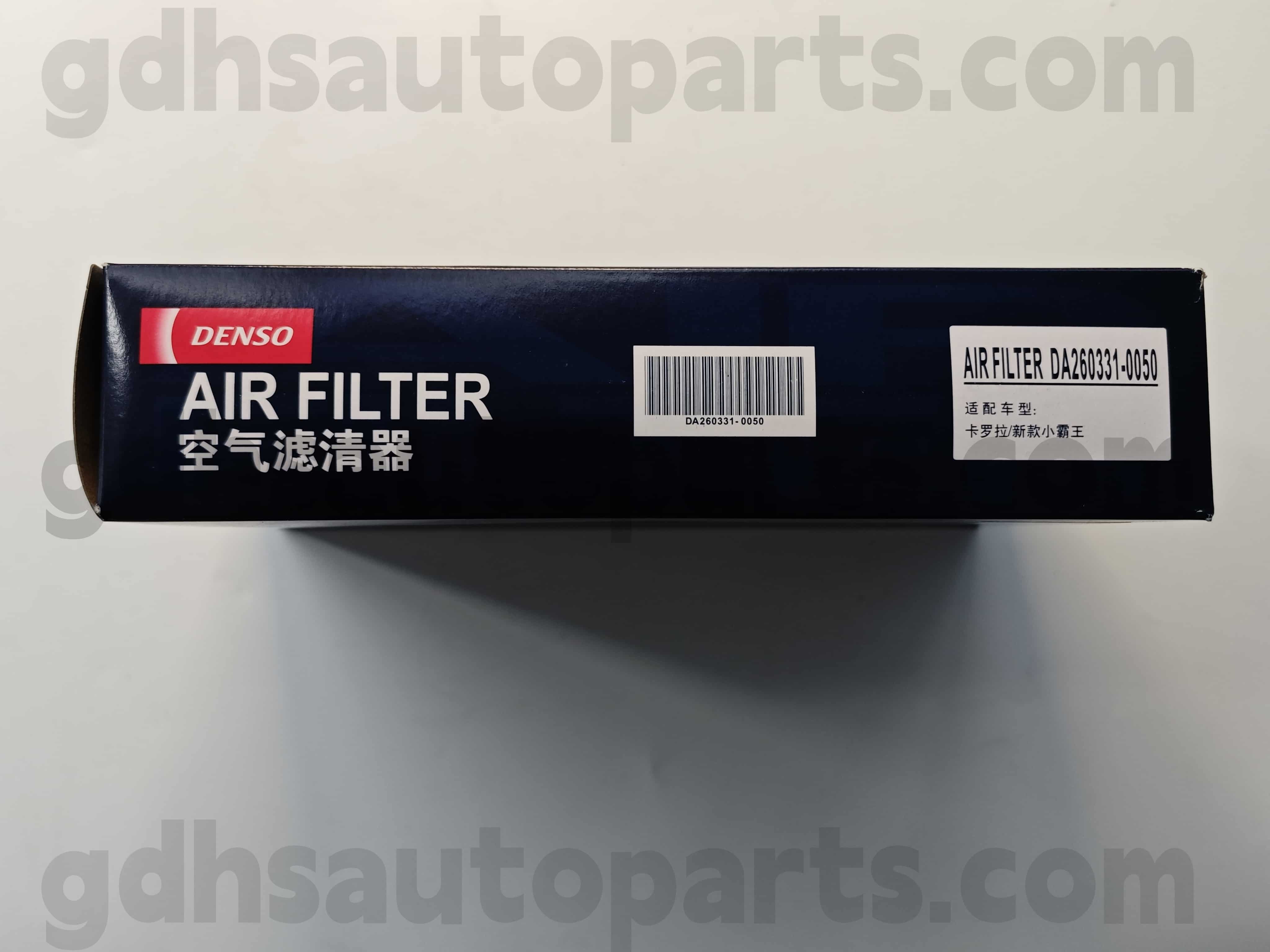 DA260331-0400 Toyota Genuine Parts Air Filter for CAMRY Chassis NO. ACV4# 51 ASV50 60 AG OE NO. 17801-AZF09