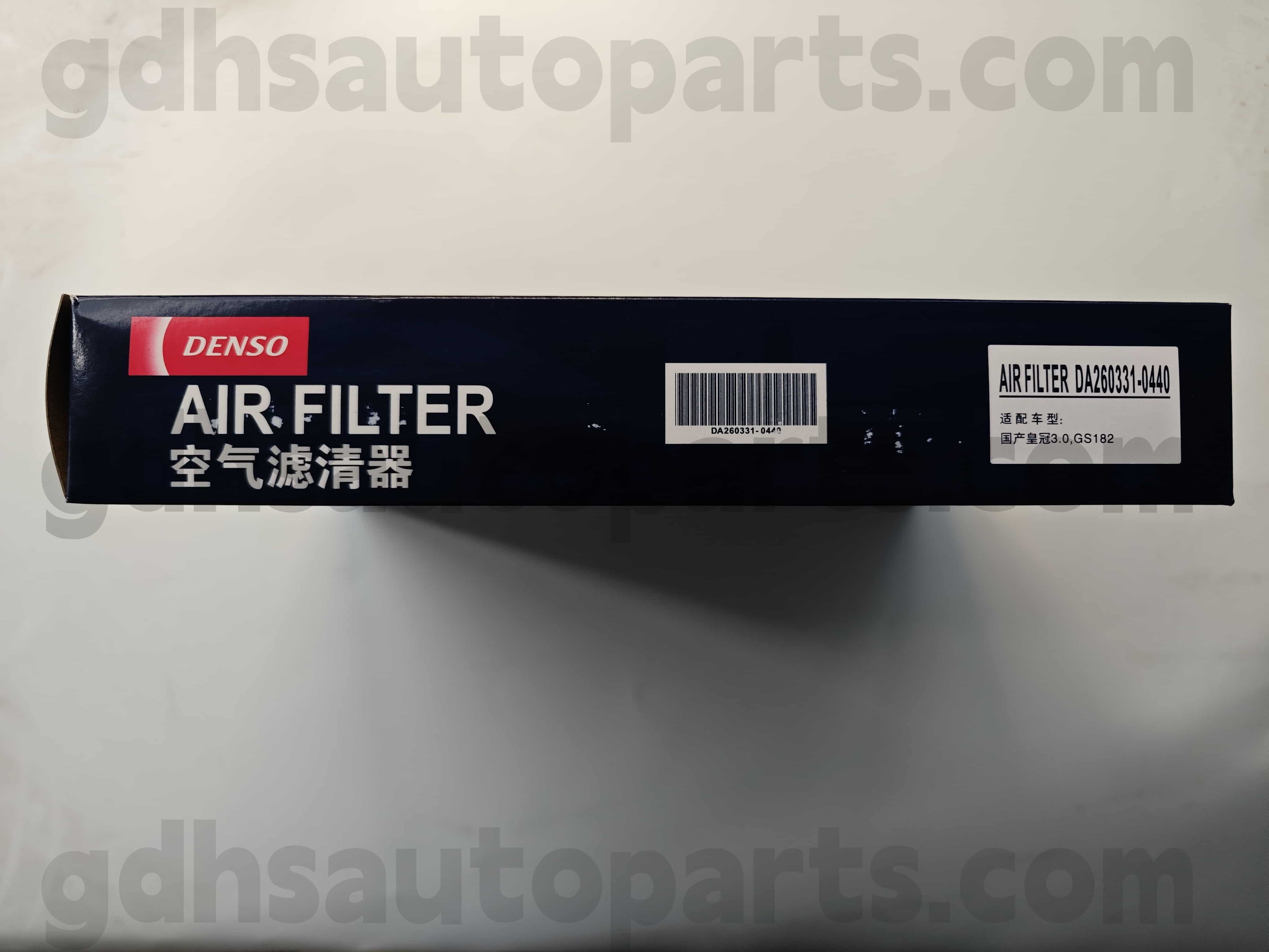 DA260331-0440 Toyota Genuine Parts Air Filter for CROWN Chassis NO. 3GRFE,5GRFE..GRS18# OE NO. 17801-0P020