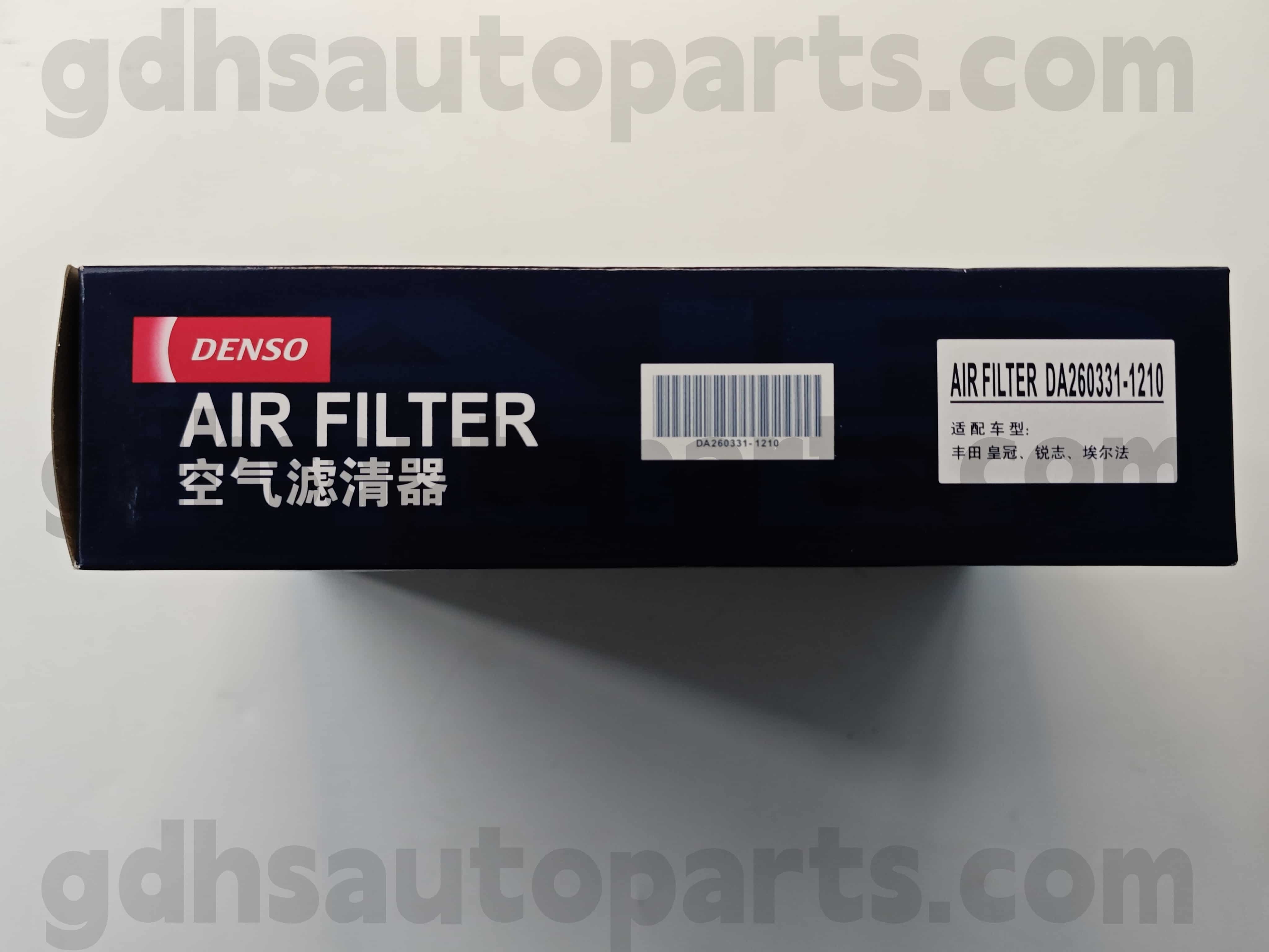 DA260331-1210 Toyota Genuine Parts Air Filter OE NO. 17801-AZF16