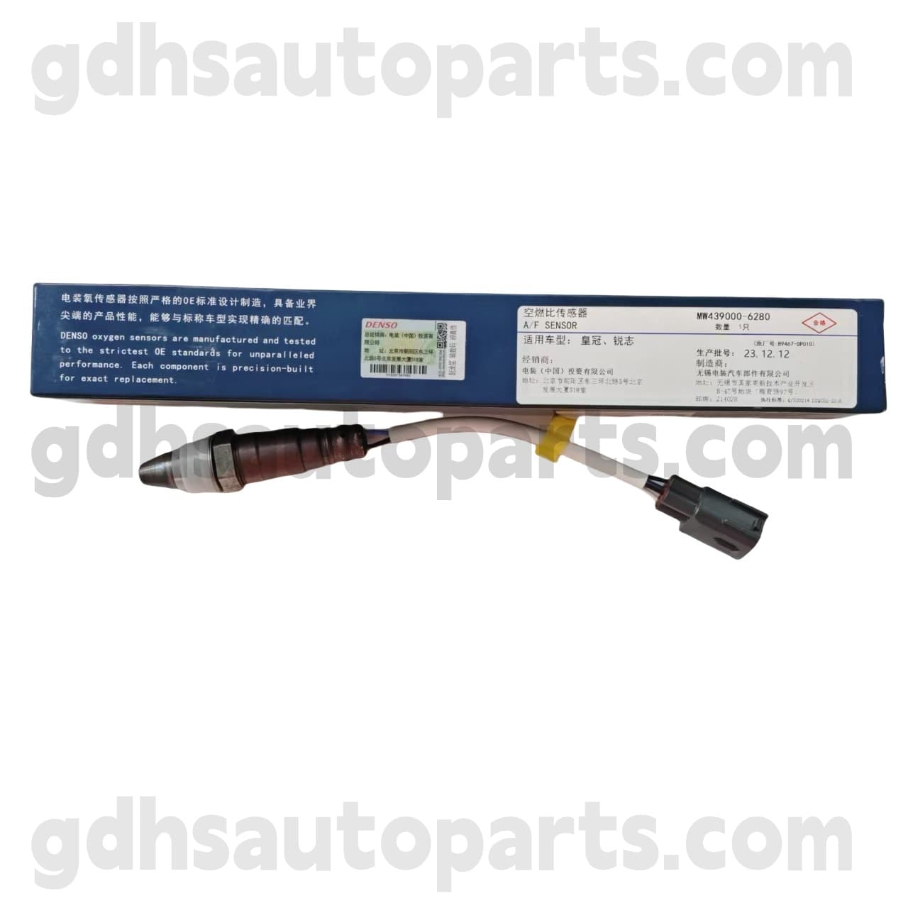 MW439000-6280 Toyota Genuine Parts Front Oxygen Sensor for REIZ、 CROWN Chassis NO. GRS218 OE NO. 89467-0P010